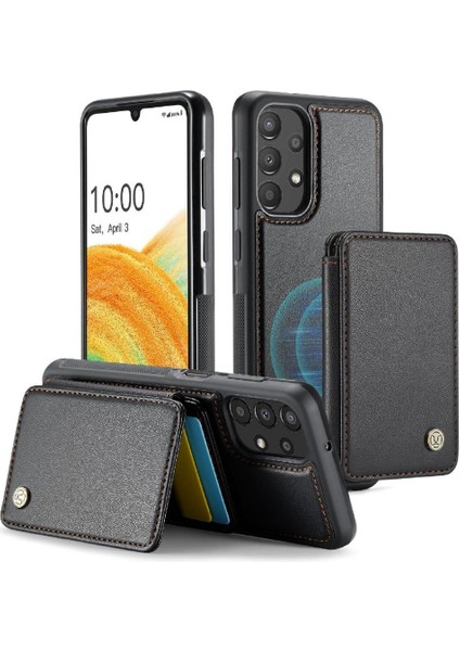 Samsung Galaxy A33 5g Standı Fonksiyonu Manyetik Rfıd Engelleme 2 (Yurt Dışından)