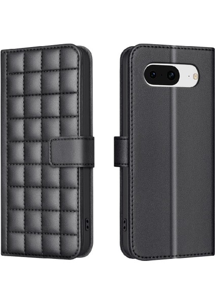 Google Piksel 8 Pu Deri Kart Yuvaları Tutucu Cüzdan Iş Için Flip Case (Yurt Dışından)