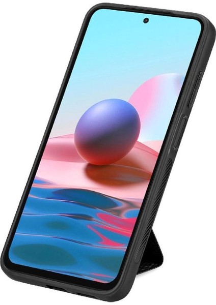 Xiaomi Redmi Not 10 Için Kılıf 4g Standı Fonksiyonu Cardholder Manyetik Tasarım (Yurt Dışından) fiyatları