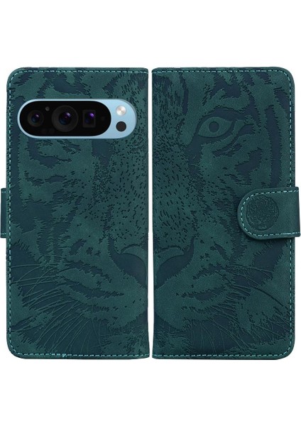 Google Piksel 9 Pro Xl Deri Cüzdan Kickstand Koruyucu Için Flip Case (Yurt Dışından)