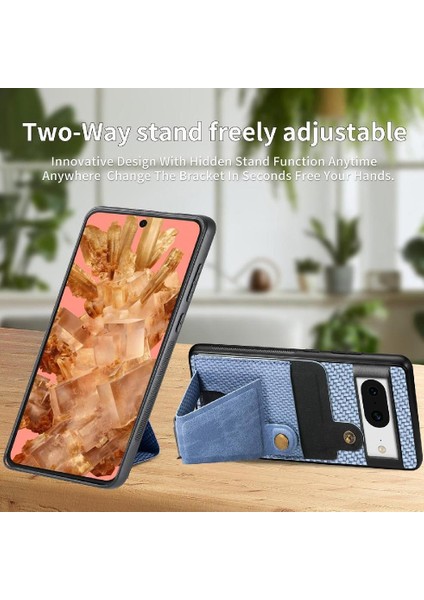 Google Pixel 8 Stand Fonksiyonu Manyetik Tasarım Braketi Kart Sahibi Için Kılıf (Yurt Dışından) indirimleri