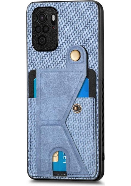 Xiaomi Redmi Not 10 Için Kılıf 4g Standı Fonksiyonu Cardholder Manyetik Tasarım (Yurt Dışından) modelleri