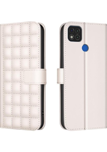 Xiaomi Redmi 9c Için Flip Case Pu Deri Kart Yuvaları Tutucu Iş Basit (Yurt Dışından)
