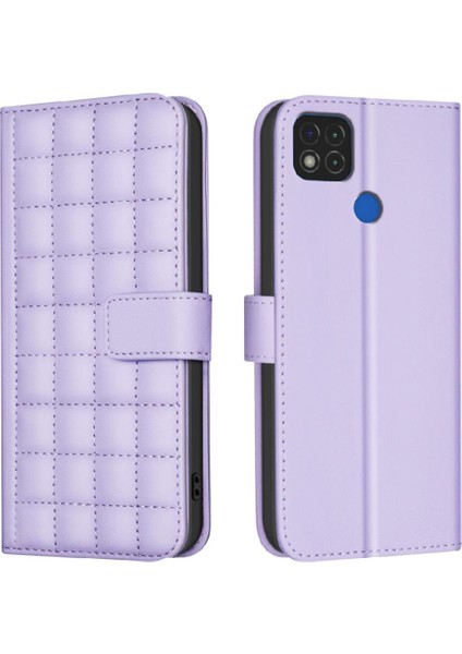 Xiaomi Redmi 9c Için Flip Case Pu Deri Kart Yuvaları Tutucu Iş Basit (Yurt Dışından)