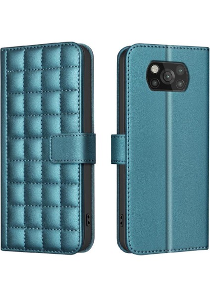 Xiaomi Poco X3 Nfc Koruyucu Pu Deri Cüzdan Iş Için Flip Case (Yurt Dışından)