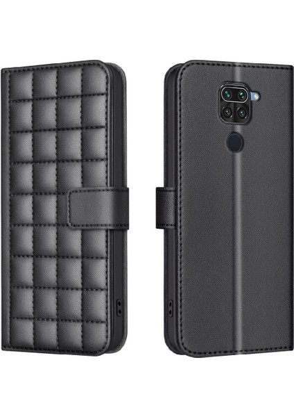 Mays Shop Xiaomi Redmi Not 9 Kart Yuvaları Tutucu Için Flip Case Iş Basit Tarzı (Yurt Dışından)