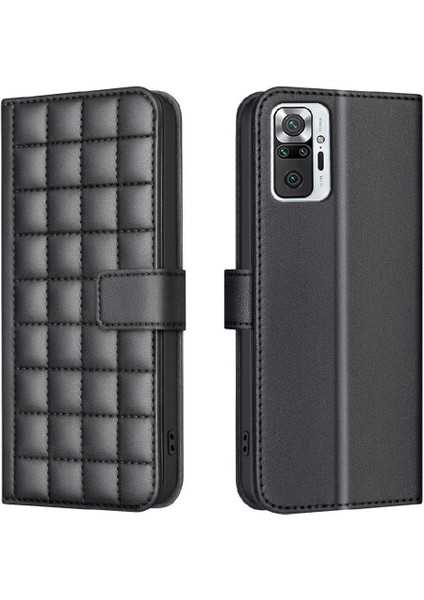 Xiaomi Redmi Not 10 Için Flip Case Pro Max Koruyucu Kart Yuvaları Tutucu Pu (Yurt Dışından)