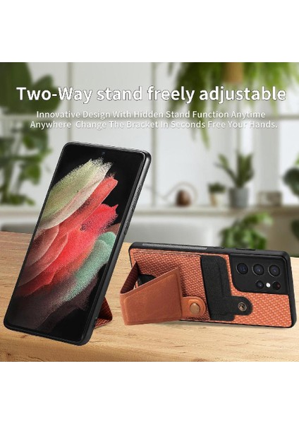 Samsung Galaxy S21 Ultra Standı Fonksiyonu Için Kılıf Braketi Manyetik Tasarım (Yurt Dışından) indirimleri