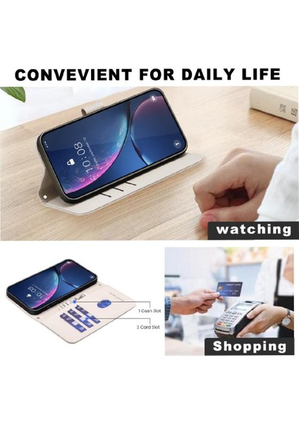 Xiaomi Redmi Için Flip Case 10 2022 Kart Yuvaları Tutucu Iş Basit Tarzı (Yurt Dışından) fırsatları