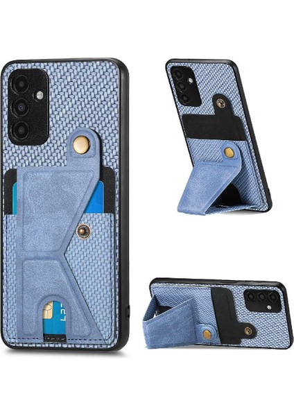 Samsung Galaxy A13 5g Cardholder Için Kılıf Manyetik Tasarım Braketi Standı (Yurt Dışından)