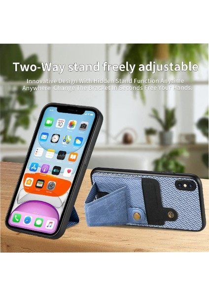 IPhone Xs Max Kart Sahibi Standı Fonksiyonu Braketi Manyetik Tasarım (Yurt Dışından) indirimleri