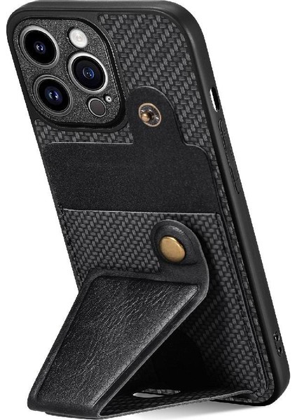 IPhone 13 Için Kılıf Pro Standı Fonksiyonu Manyetik Tasarım Cardholder Braketi (Yurt Dışından) fırsatları