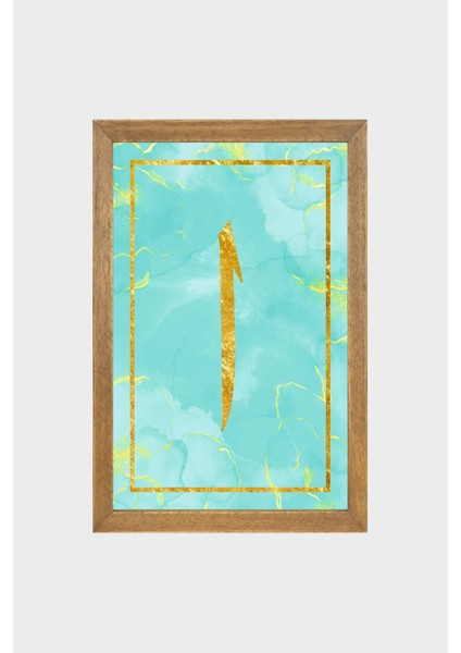 Elif Harfi Baskılı, Dini Tablo, Çerçeveli Cam Tablo 20x30 Cm modelleri