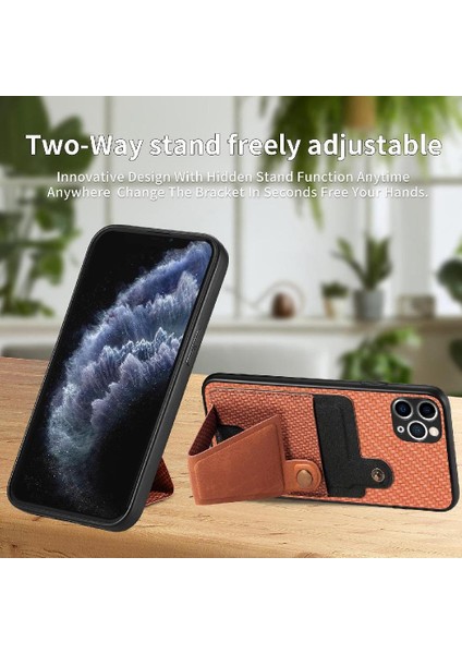 IPhone 11 Için Kılıf Pro Max Braketi Standı Fonksiyonu Cardholder Manyetik (Yurt Dışından) fiyatları