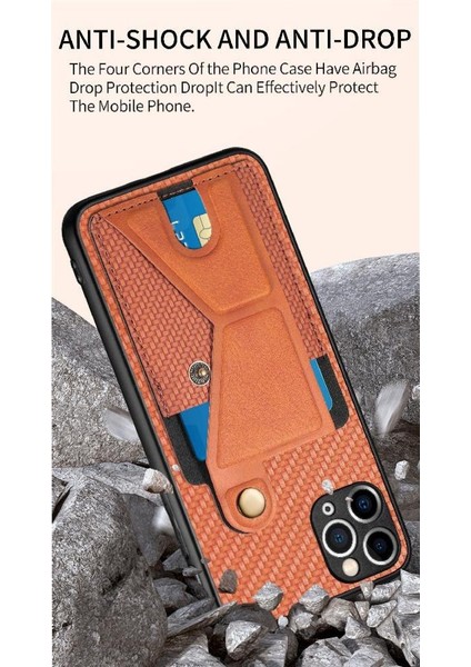 IPhone 11 Için Kılıf Pro Max Braketi Standı Fonksiyonu Cardholder Manyetik (Yurt Dışından) indirimleri