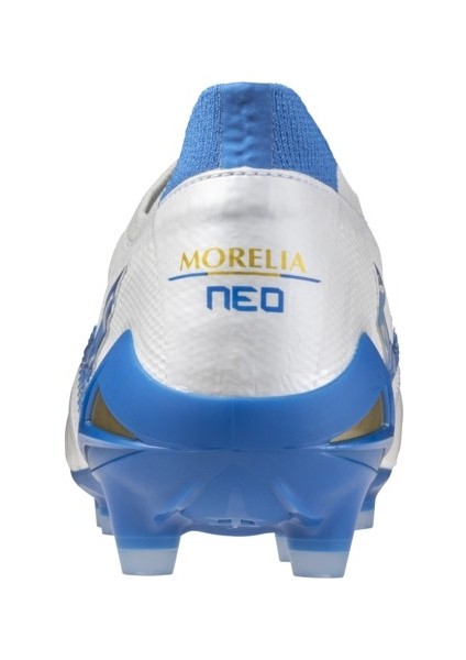 Morelia Neo 4 Beta Japan Erkek Krampon Beyaz / Mavi