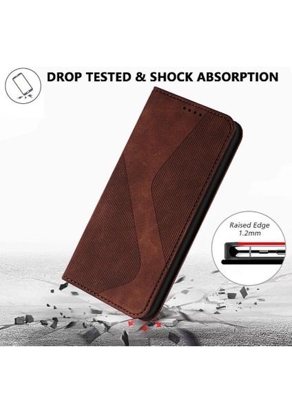 Oppo Oppo 12 Pro 5g Pu Deri Için Kılıf Folio Kapak Cüzdan Kickstand Kart (Yurt Dışından) fiyatları