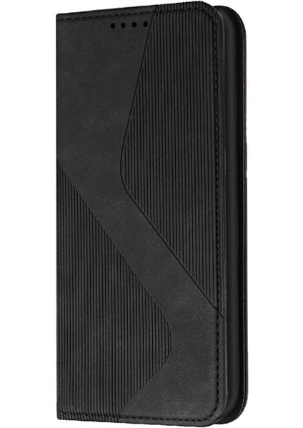 Motorola Moto Kenar 50 Pro Manyetik Cüzdan Kickstand Pu Deri Kılıf (Yurt Dışından)