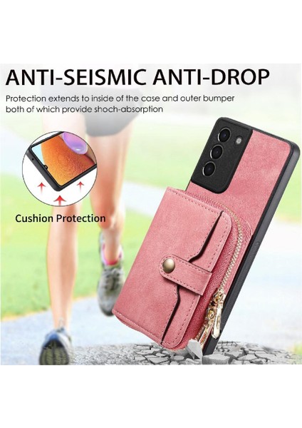 Samsung Galaxy S21 Ayarlanabilir Kordon Premium Deri 7 Kart (Yurt Dışından) indirimleri