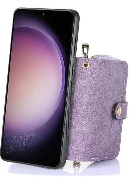 Samsung Galaxy S23 Ayarlanabilir Kordon 7 Kart Yuvaları Premium Standı (Yurt Dışından) modelleri