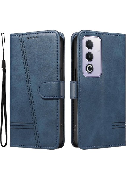 Kredi Kartı Yuvası ile Oppo A3 Pro 5g Için Filp Durumda Ayrılabilir Siyah Cüzdan (Yurt Dışından)