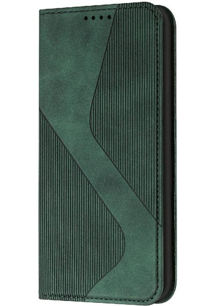 Motorola Moto Kenar 50 Pro Manyetik Cüzdan Kickstand Pu Deri Kılıf (Yurt Dışından)
