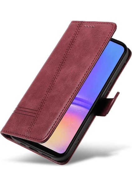 Kredi Kartı Yuvası ile Samsung Galaxy A06 Için Filp Durumda Cüzdan Telefon Kılıfı (Yurt Dışından) modelleri