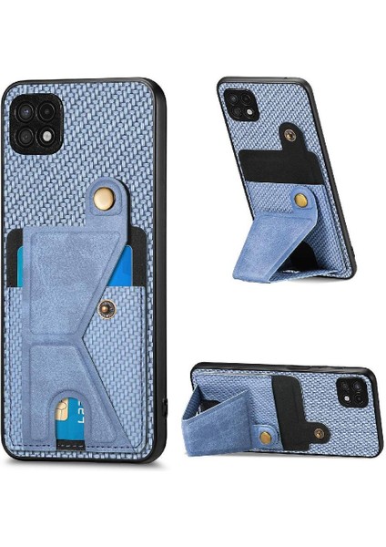 Samsung Galaxy A22 5g Için Kılıf Braketi Manyetik Tasarım Standı Fonksiyonu (Yurt Dışından)