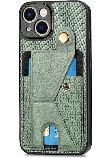 IPhone 14 Için Kılıf Artı Braketi Manyetik Tasarım Standı Fonksiyonu Kart Sahibi (Yurt Dışından)