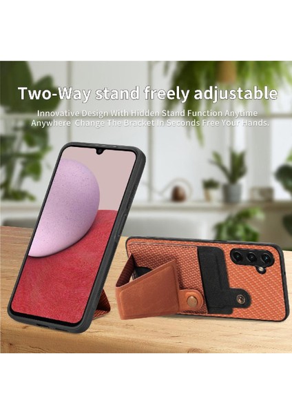 Samsung Galaxy A14 4g/5g Manyetik Tasarım Standı Fonksiyon Braketi (Yurt Dışından)