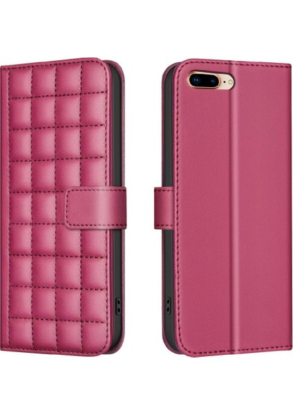 IPhone 7/8 Için Flip Case Cüzdan Iş Basit Tarzı Pu Deri Kart (Yurt Dışından)