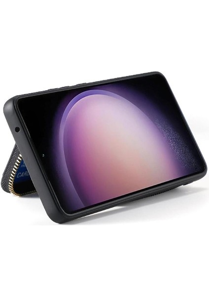 Samsung Galaxy S23 Ayarlanabilir Kordon 7 Kart Yuvaları Premium Standı (Yurt Dışından) fiyatları