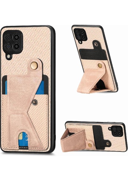 Samsung Galaxy A22 4g Cardholder Için Kılıf Braketi Standı Fonksiyonu Manyetik (Yurt Dışından)