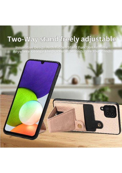 Samsung Galaxy A22 4g Cardholder Için Kılıf Braketi Standı Fonksiyonu Manyetik (Yurt Dışından) fırsatları