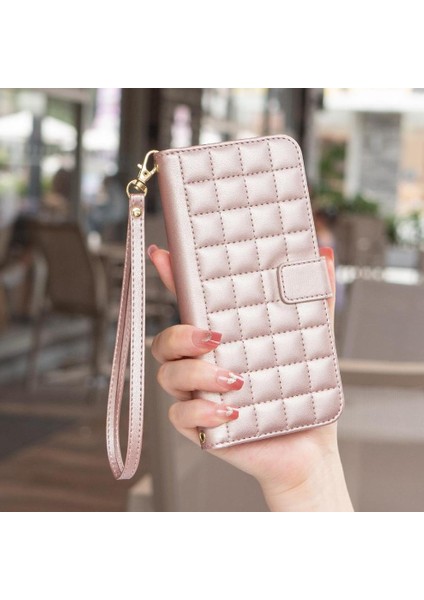 IPhone 14 Için Flip Case Pro Koruyucu Iş Basit Tarzı Cüzdan Pu (Yurt Dışından)