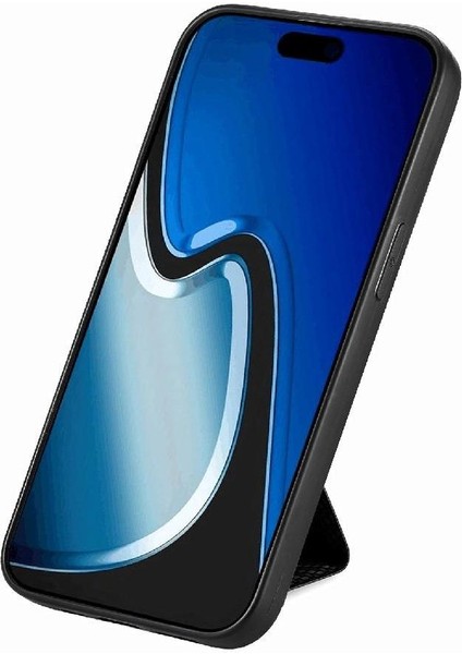 IPhone 15 Için Kılıf Artı Standı Fonksiyonu Manyetik Tasarım Braketi Kart Sahibi (Yurt Dışından)
