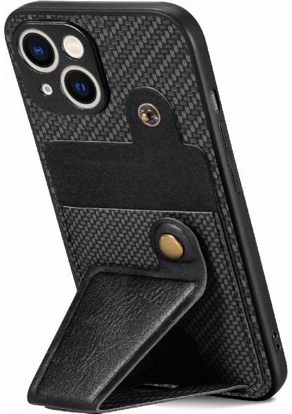 IPhone 15 Için Kılıf Artı Standı Fonksiyonu Manyetik Tasarım Braketi Kart Sahibi (Yurt Dışından)