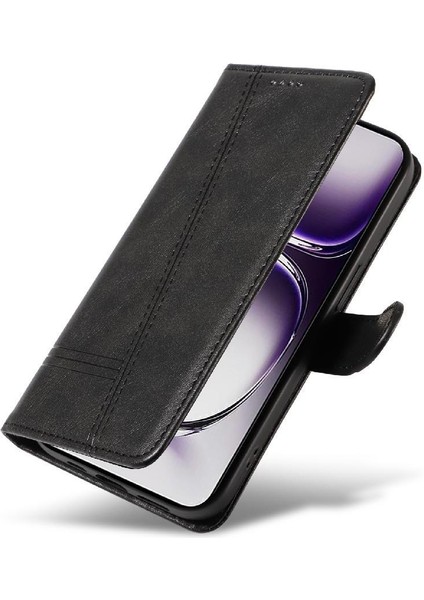 Oppo Filp 12 5g Için Filp Durumda Preslenmiş Pu Deri Cüzdan Telefon Kılıfı ile (Yurt Dışından) modelleri