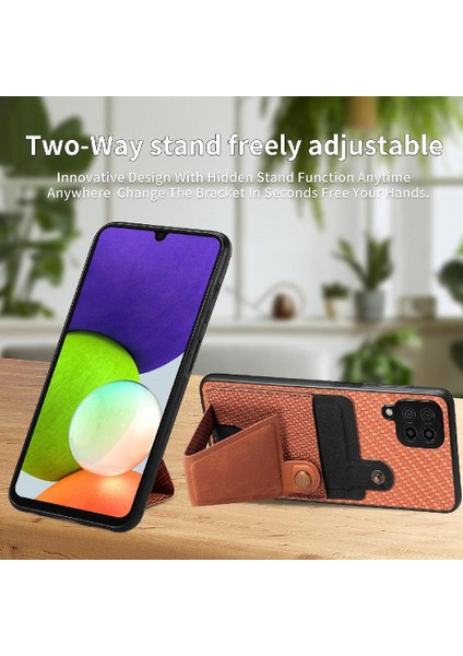 Samsung Galaxy A22 4g Cardholder Için Kılıf Braketi Standı Fonksiyonu Manyetik (Yurt Dışından) fiyatları