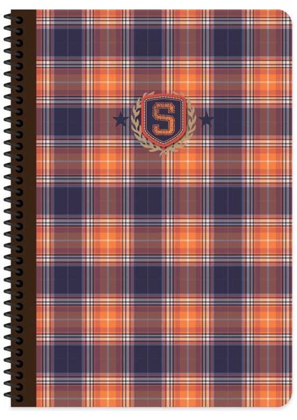 A4 80 Yaprak Çizgili Karton Kapak Spiralli School Defter modelleri