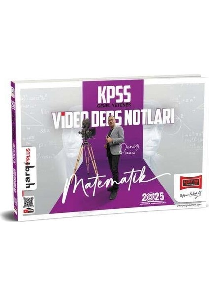 Yayınları 2025 KPSS Genel Yetenek Matematik Video Ders Notları - Deniz Atalay