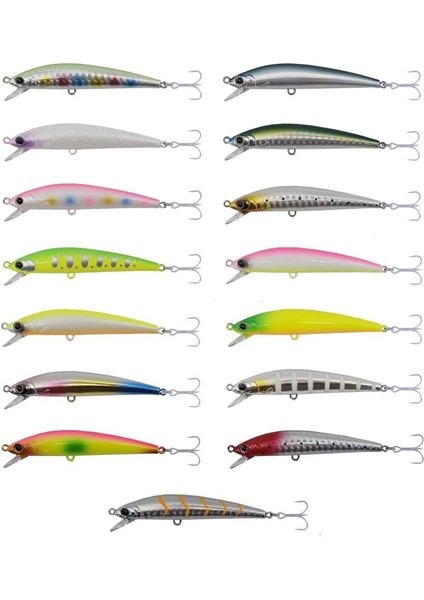Minnow 02 80F Kurşun Arkası Maket Balık