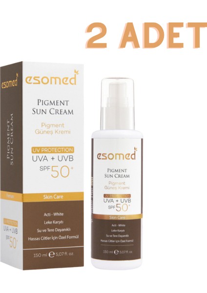 Pigment Sun Care Cream Spf 50+ 150 ml 2 Adet