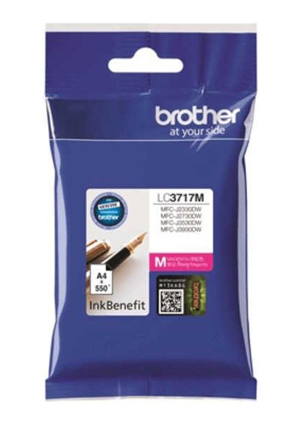 Brother LC-3717 Kırmızı Orijinal Kartuş