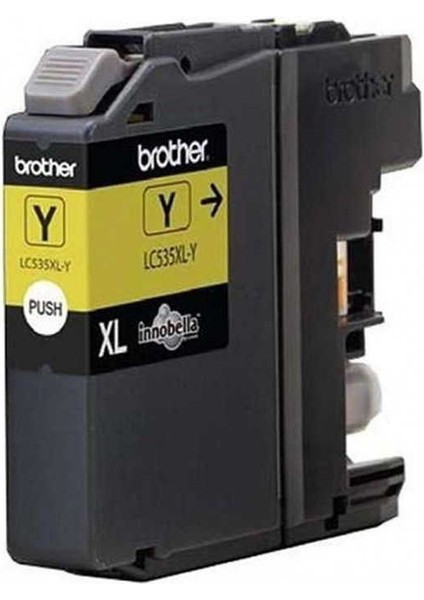 Brother LC535XL Sarı Orijinal Kartuş