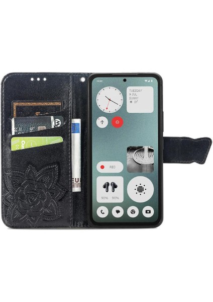 Nothing Kılıf Cmf Telefon 1 Çok Renkli Cüzdan Kelebek Iş Kanat (Yurt Dışından)