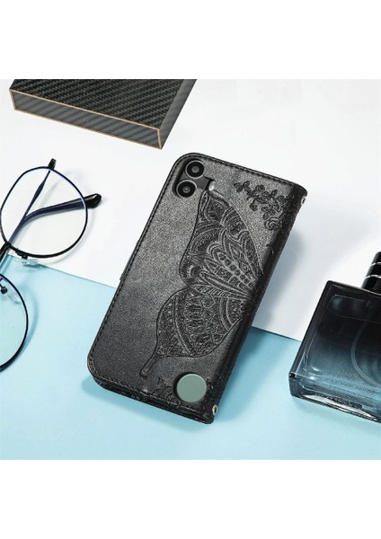 Nothing Kılıf Cmf Telefon 1 Çok Renkli Cüzdan Kelebek Iş Kanat (Yurt Dışından)