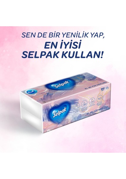 Selpak® El Ve Yüz Havlusu 100 Yaprak