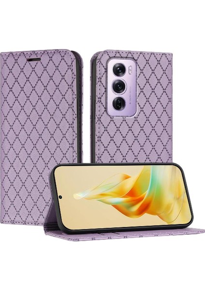 Oppo Oppo 12 Pro 5g Kart Yuvaları Için Kılıf Tutucu Manyetik Kabuk Cüzdan Çevirin (Yurt Dışından)