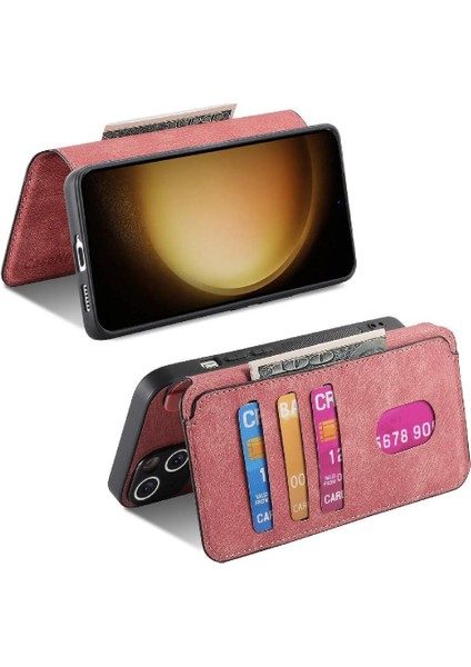 Samsung Galaxy S23 Cüzdan Mıknatıs Koruyucu Malzeme Retro Için Flip Case (Yurt Dışından) fırsatları